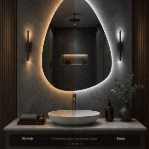 LUMINIX Echo Asimetrik LED Ayna