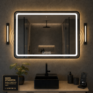 Alternative view of LUMINIX Nova Dikdörtgen LED Ayna