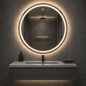 LUMINIX Nox Yuvarlak LED Ayna