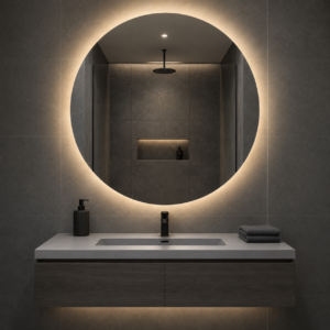 LUMINIX Orbis Yuvarlak LED Ayna