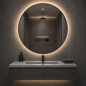 LUMINIX Orbis Yuvarlak LED Ayna - Görsel 3
