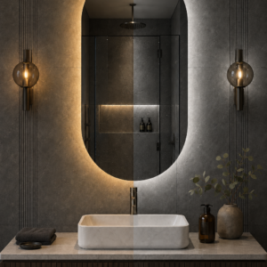 LUMINIX Vesa Oval LED Ayna