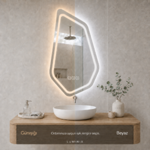 LUMINIX Elya Asimetrik LED Ayna