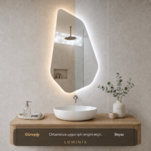 LUMINIX Mira Asimetrik LED Ayna