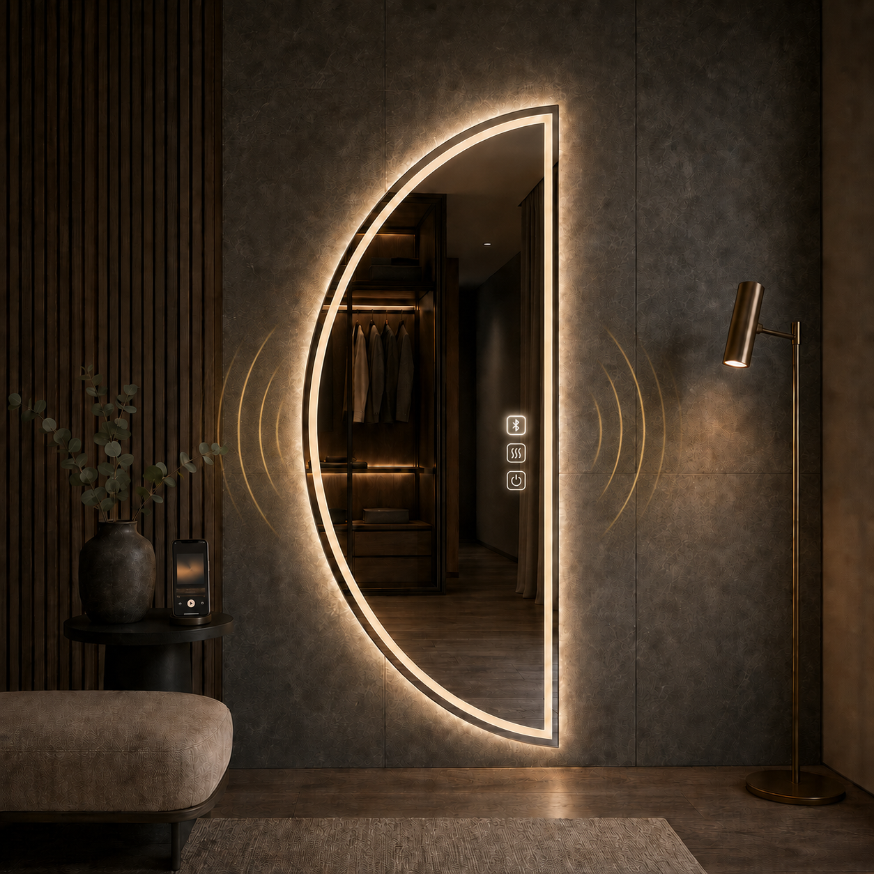 LUMINIX Oren LED Boy Aynası - Görsel 5