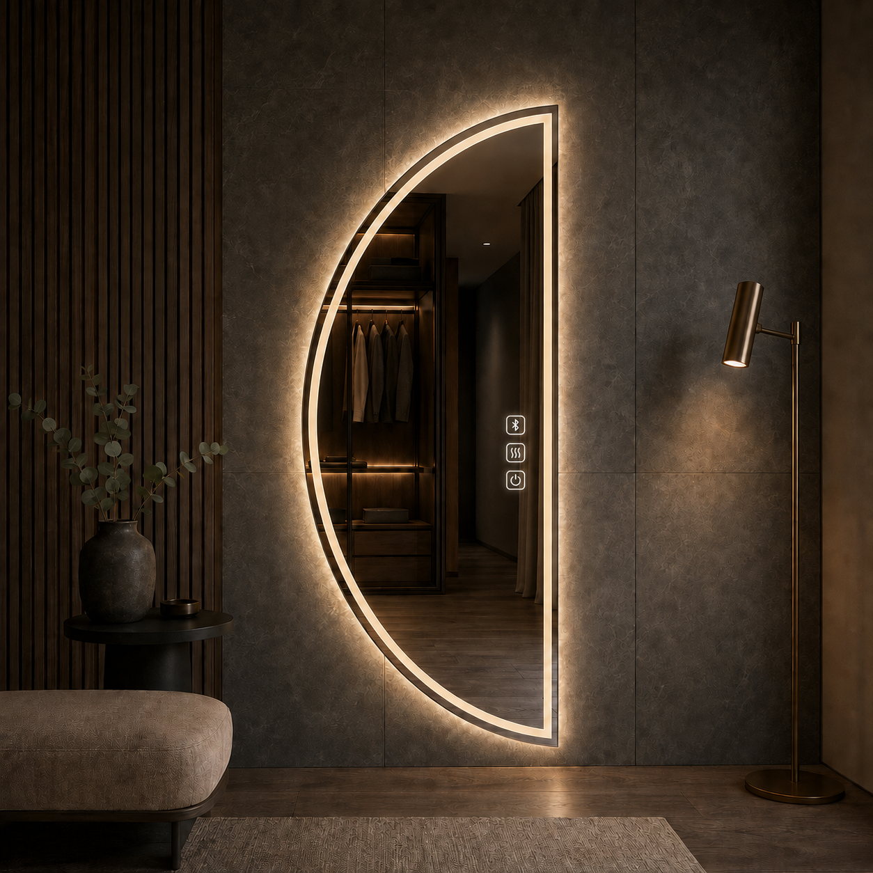LUMINIX Oren LED Boy Aynası - Görsel 3