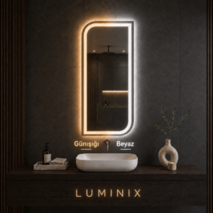 LUMINIX Vela Asimetrik LED Ayna