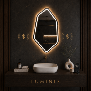 LUMINIX Vion Asimetrik LED Ayna - Görsel 3